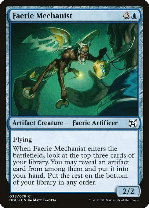 Faerie Mechanist · Duel Decks: Elves vs. Inventors 38/76