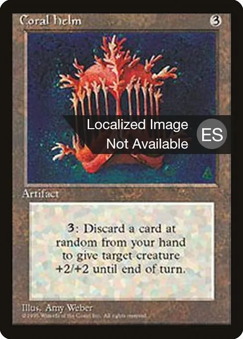 Coral Helm · Fourth Edition Foreign Black Border 310/378