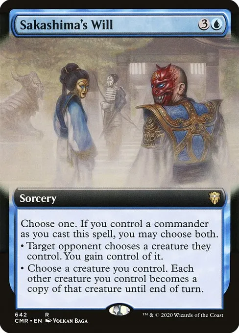 Sakashima's Will · Commander Legends 642/718