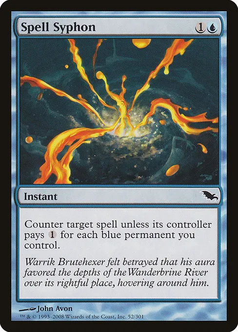 Spell Syphon · Shadowmoor 52/302