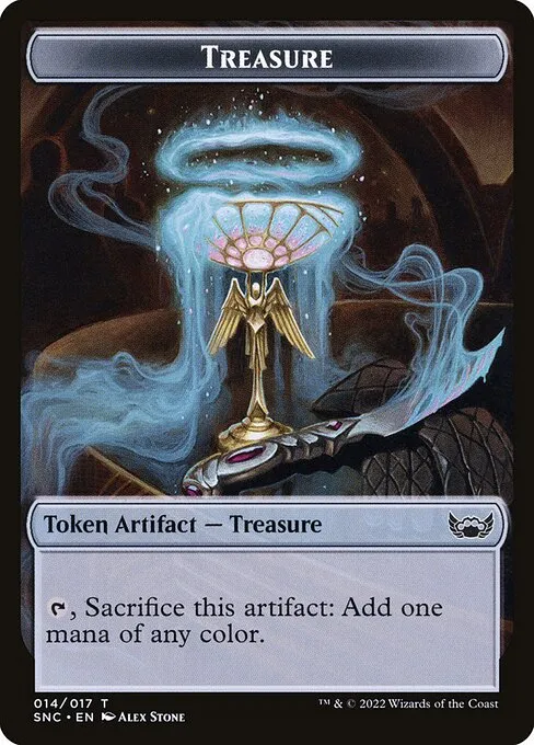 Treasure · Streets of New Capenna Tokens 14/19