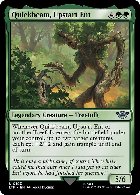 Quickbeam, Upstart Ent · The Lord of the Rings: Tales of Middle-earth 183/856