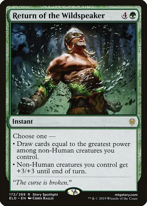 Return of the Wildspeaker · Throne of Eldraine 172/398