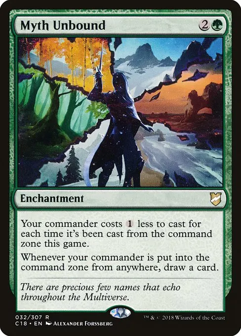 Myth Unbound · Commander 2018 32/307