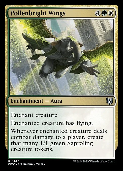 Pollenbright Wings · Wilds of Eldraine Commander 143/173