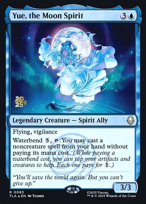 Yue, the Moon Spirit · Avatar: The Last Airbender Promos 83s/80