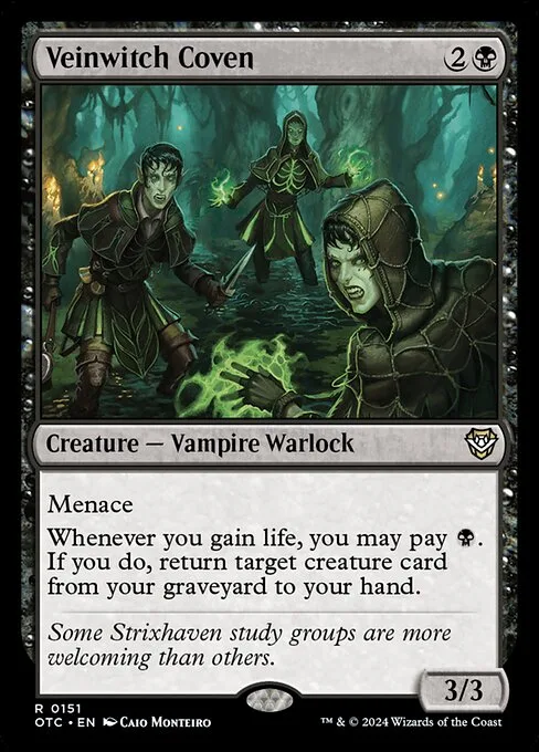 Veinwitch Coven · Outlaws of Thunder Junction Commander 151/342