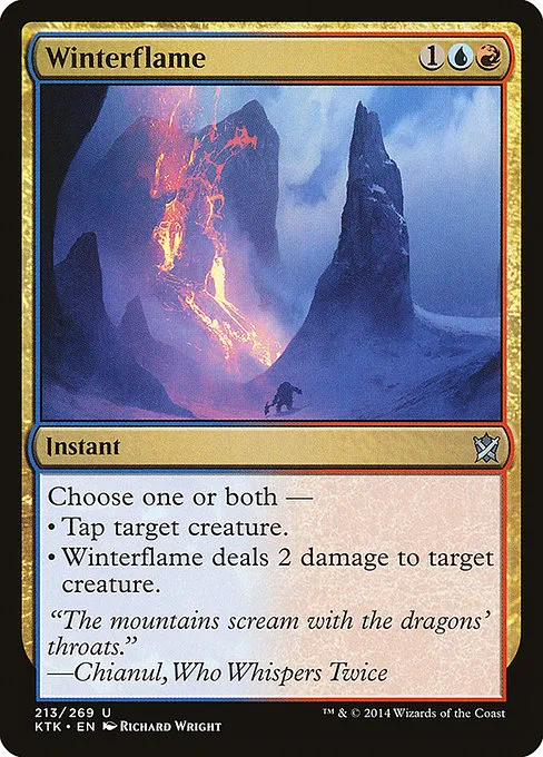Winterflame · Khans of Tarkir 213/293