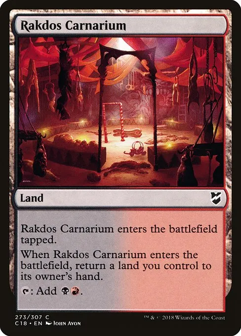 Rakdos Carnarium · Commander 2018 273/307