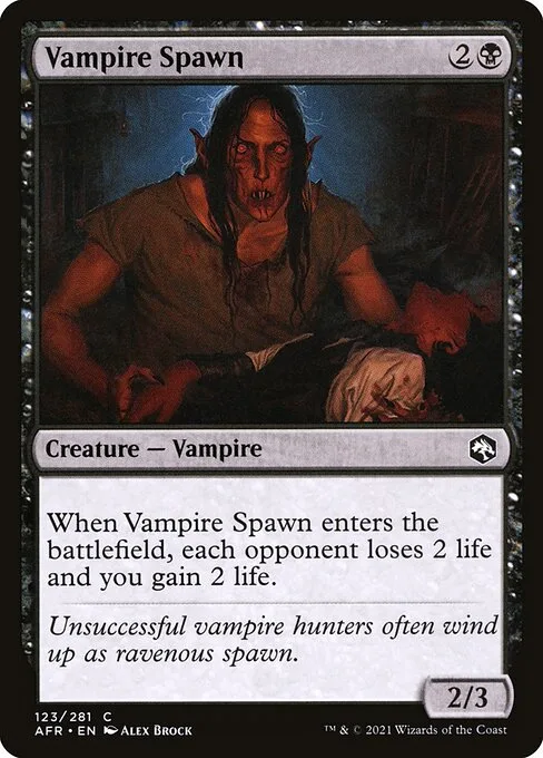 Vampire Spawn · Adventures in the Forgotten Realms 123/424