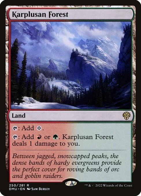 Karplusan Forest · Dominaria United 250/453