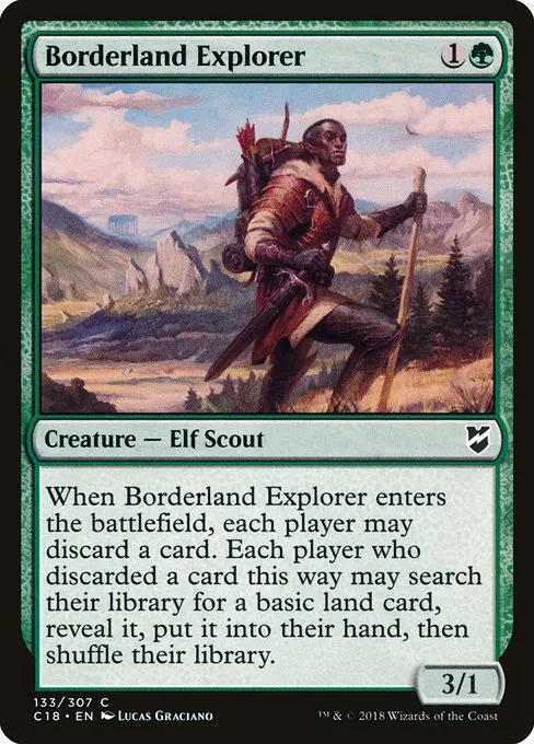 Borderland Explorer · Commander 2018 133/307