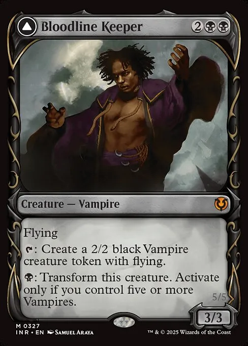 Bloodline Keeper // Lord of Lineage · Innistrad Remastered 327/495