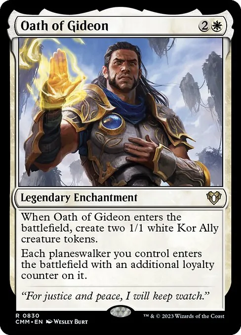 Oath of Gideon · Commander Masters 830/1067