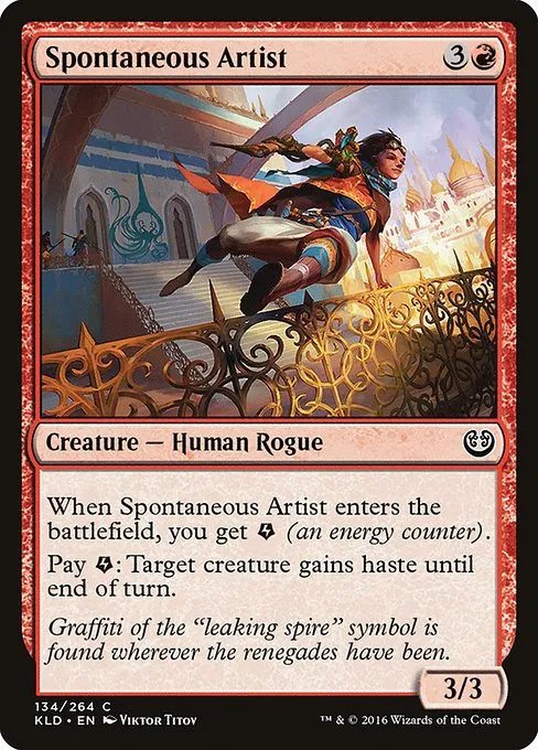 Spontaneous Artist · Kaladesh 134/278