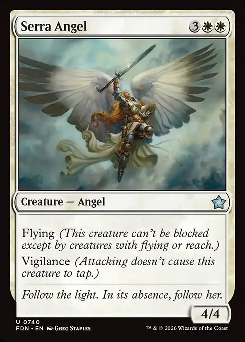 Serra Angel · Foundations 740/771