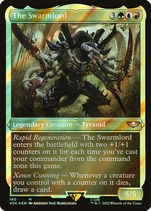 The Swarmlord · Warhammer 40,000 Commander 180/617