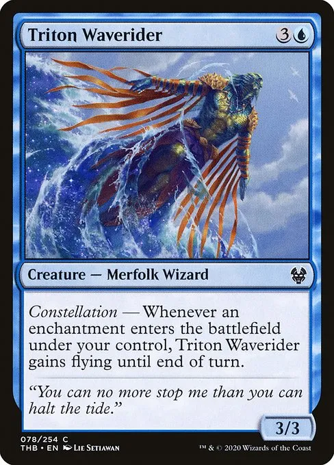 Triton Waverider · Theros Beyond Death 78/358