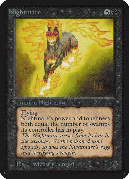 Nightmare · Limited Edition Alpha 118/295