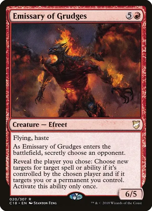 Emissary of Grudges · Commander 2018 20/307