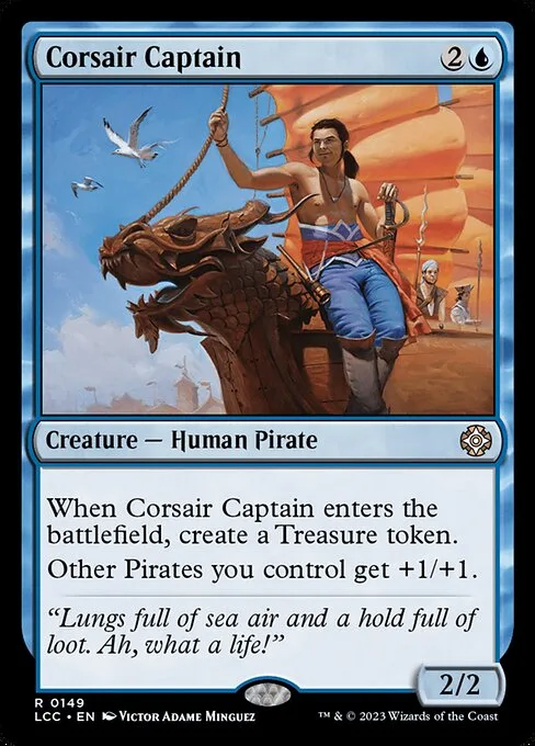 Corsair Captain · The Lost Caverns of Ixalan Commander 149/370