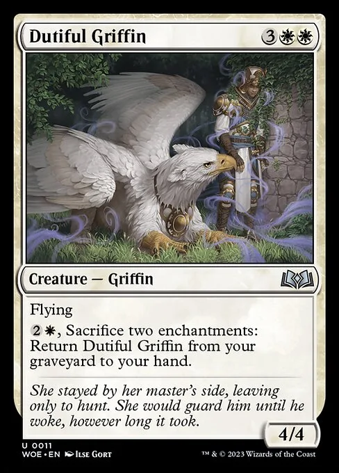Dutiful Griffin · Wilds of Eldraine 11/381