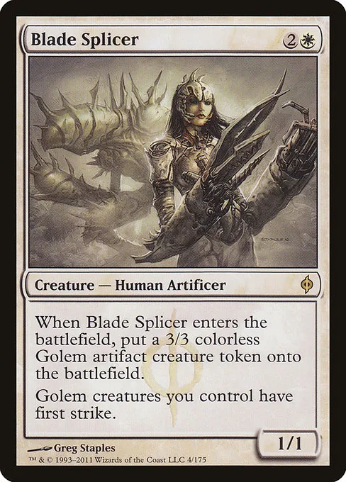 Blade Splicer · New Phyrexia 4/175