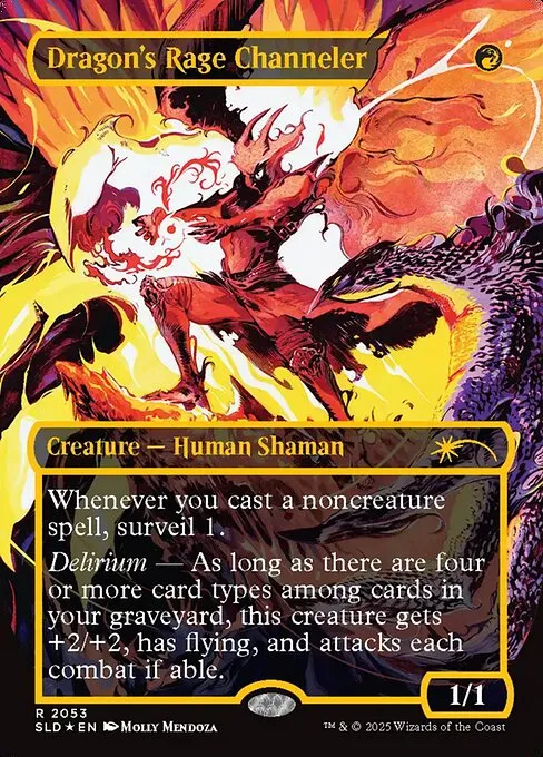 Dragon's Rage Channeler · Secret Lair Drop 2053/2547
