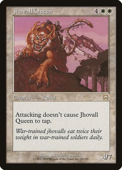 Jhovall Queen · Mercadian Masques 25/350