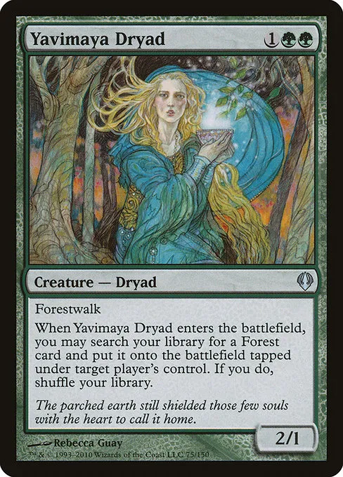 Yavimaya Dryad · Archenemy 75/150