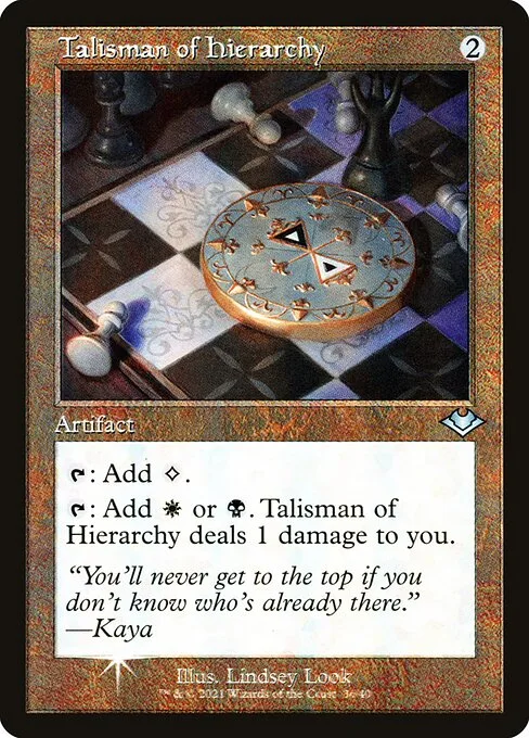 Talisman of Hierarchy · Modern Horizons 1 Timeshifts 36/40