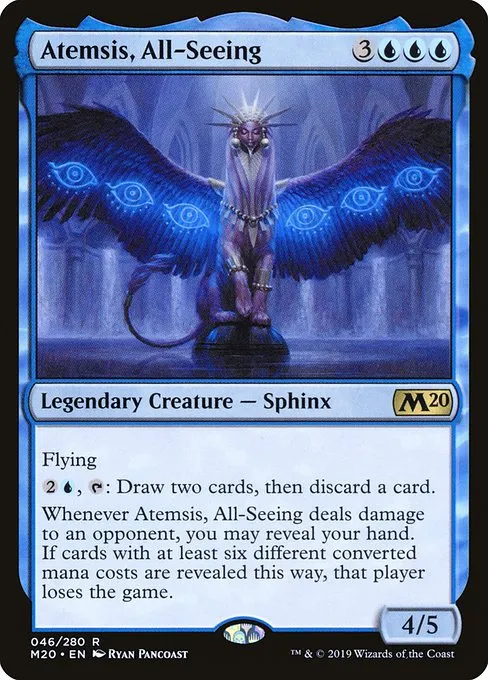 Atemsis, All-Seeing · Core Set 2020 46/346