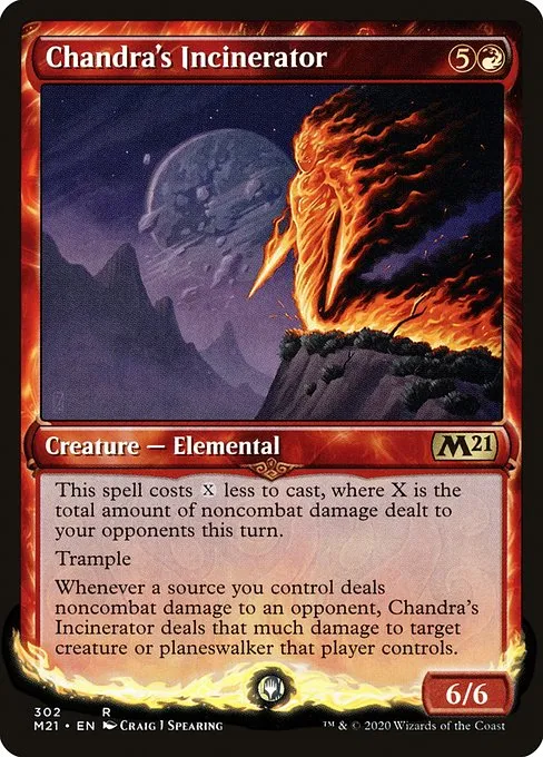 Chandra's Incinerator · Core Set 2021 302/397