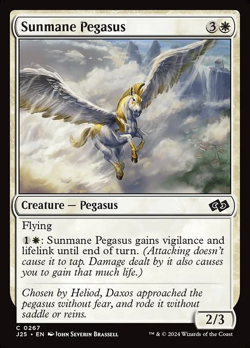 Sunmane Pegasus · Foundations Jumpstart 267/779