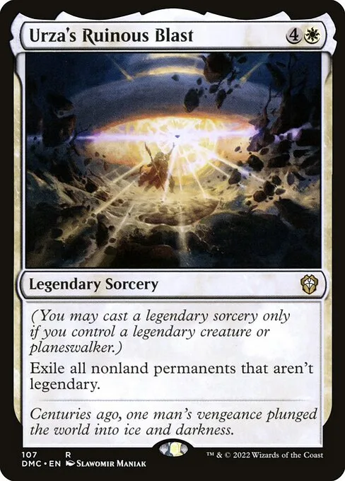 Urza's Ruinous Blast · Dominaria United Commander 107/240
