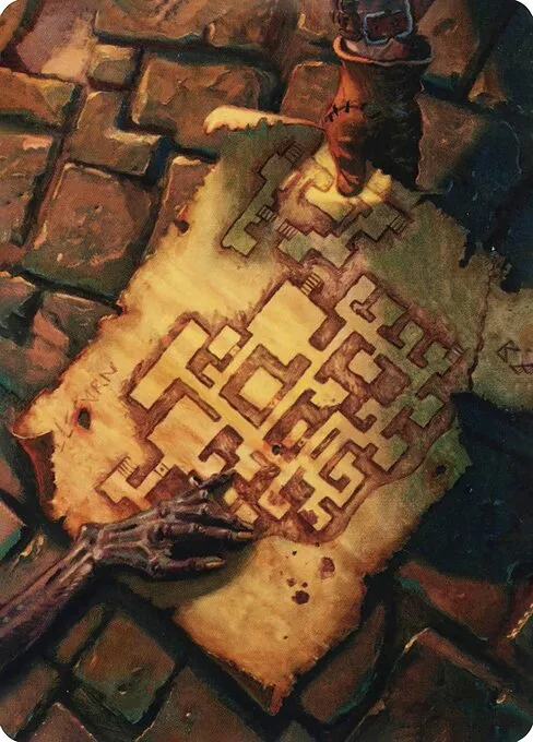 Dungeon Map // Dungeon Map · Adventures in the Forgotten Realms Art Series 57/81