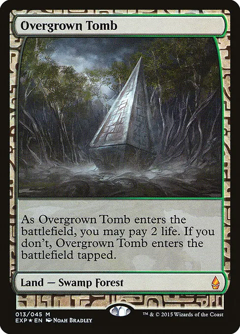 Overgrown Tomb · Zendikar Expeditions 13/45
