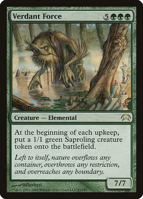 Verdant Force · Planechase 81/169