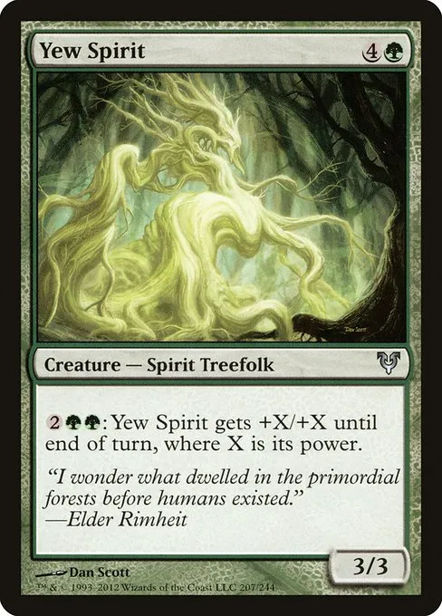 Yew Spirit · Avacyn Restored 207/244