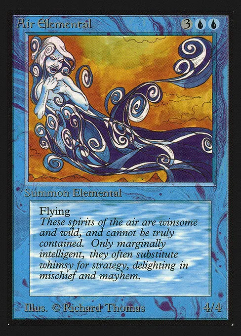 Air Elemental · Intl. Collectors' Edition 47/302