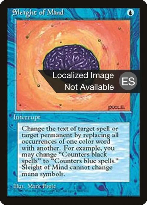 Sleight of Mind · Fourth Edition Foreign Black Border 102/378