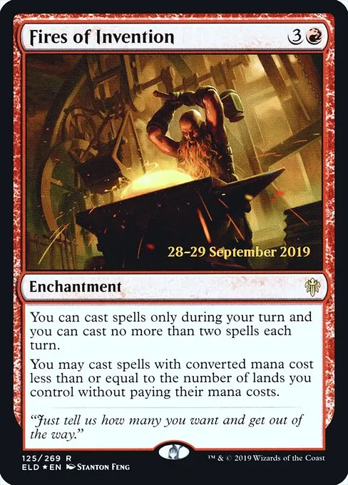 Fires of Invention · Throne of Eldraine Promos 125s/138