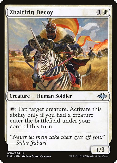 Zhalfirin Decoy · Modern Horizons 39/255