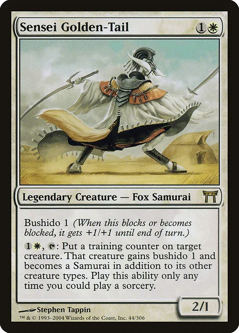 Sensei Golden-Tail · Champions of Kamigawa 44/307