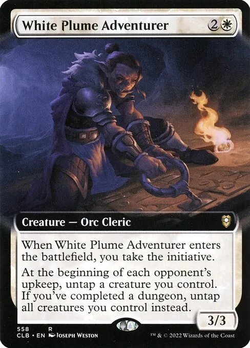 White Plume Adventurer · Commander Legends: Battle for Baldur's Gate 558/936