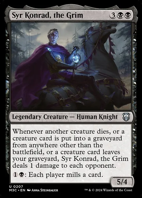 Syr Konrad, the Grim · Modern Horizons 3 Commander 207/398