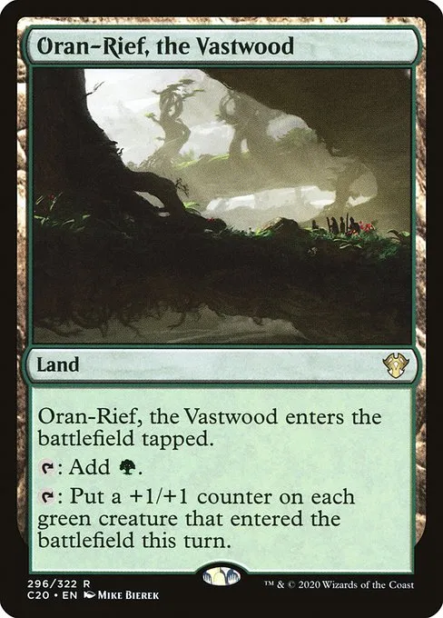 Oran-Rief, the Vastwood · Commander 2020 296/322