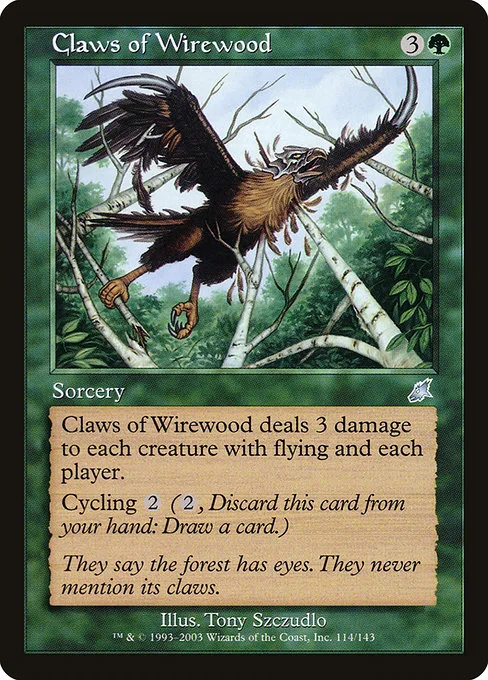 Claws of Wirewood · Scourge 114/143