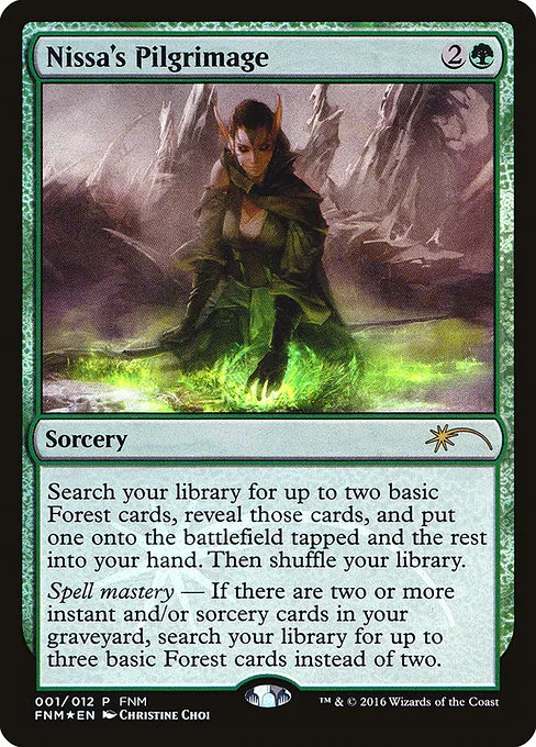 Nissa's Pilgrimage · Friday Night Magic 2016 1/12