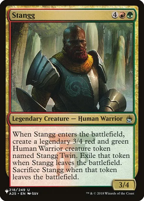 Stangg · The List A25-218/5050